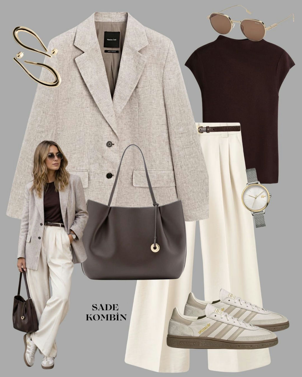 Blazer-Sneaker kombini💫