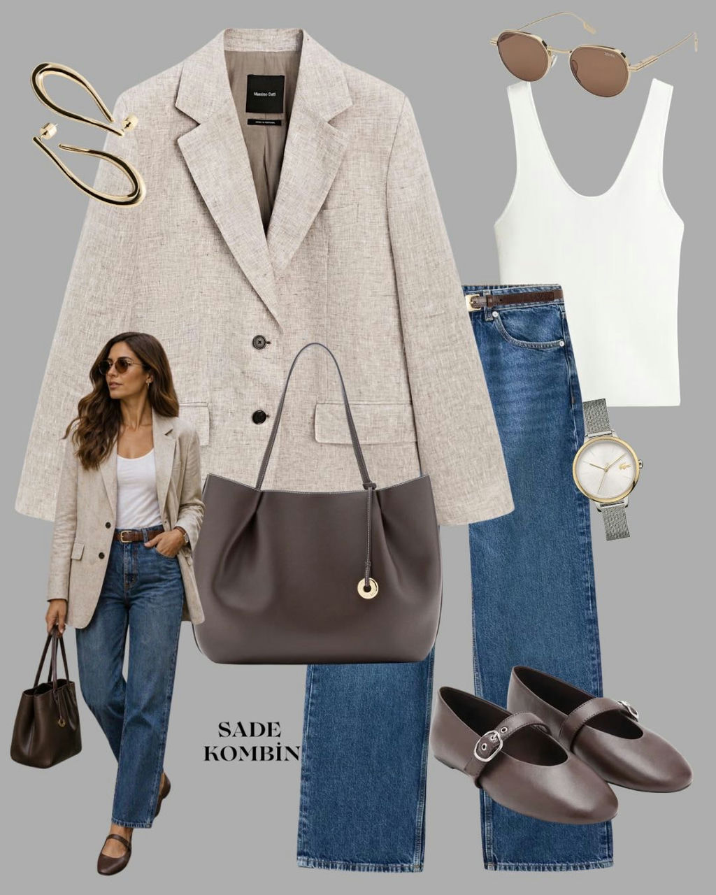 Blazer-Jean Kombini💫